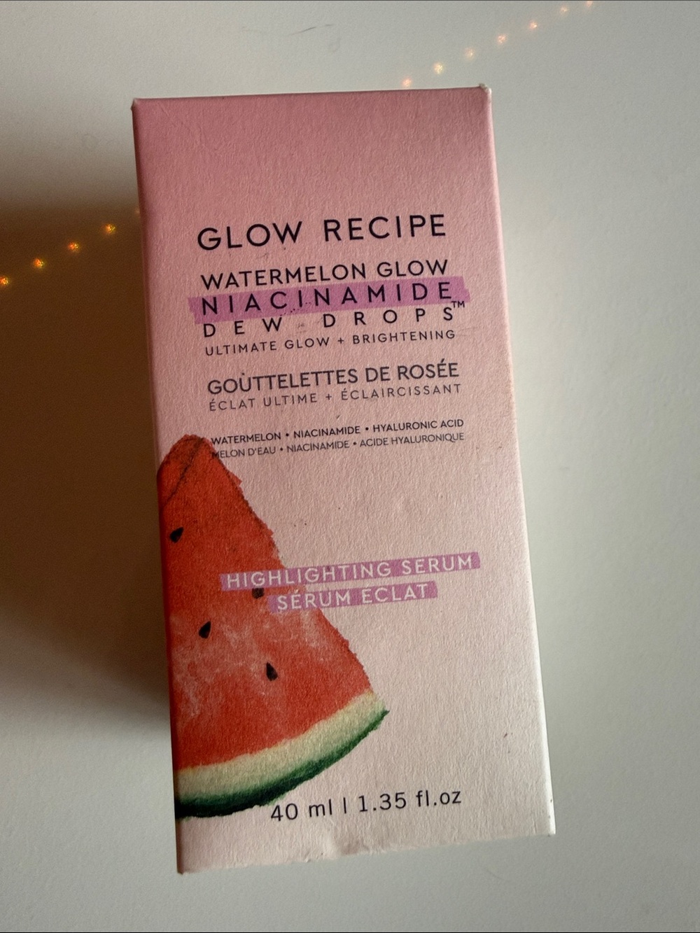 Glow Recipe Watermelon Glow Niacinamide Dew Drops - 40ml 1.35 fl oz